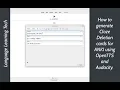 Create Anki Cloze Deletion cards with OpenTTS and Audacity