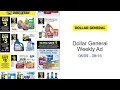 Dollar General Weekly Ad -