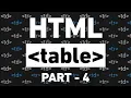 HTML table part-4 tamil