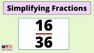 How to simplify simplest form Simplified
