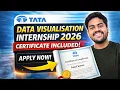 FREE Tata Data Visualization Internship 2026 with Certificate