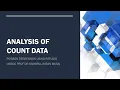 Analysis of count data Poisson Regression
