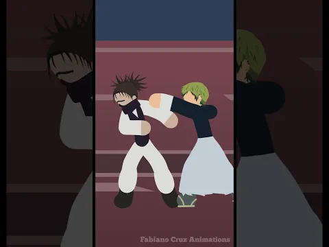 Choso VS Naoya Stick Fight  #animation #anime #jujutsukaisen #shorts #animação #fighting #stickman
