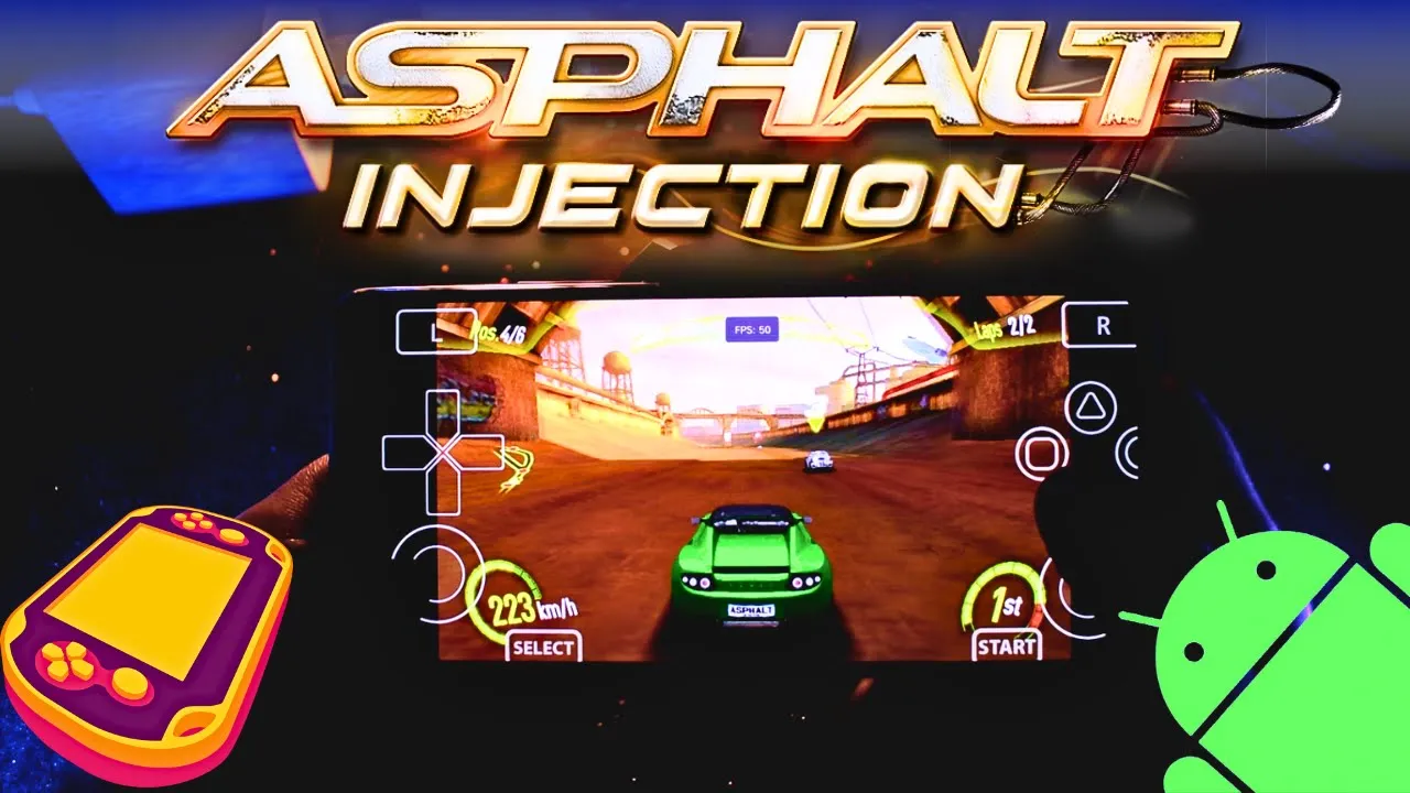 Asphalt: Injection Android | PS Vita Android Emulator | Vita3k Mali GPU