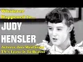 Whatever Happened to Judy Hensler from TV s Leave It To Beaver