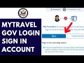 mytravel gov Login Account and Registration