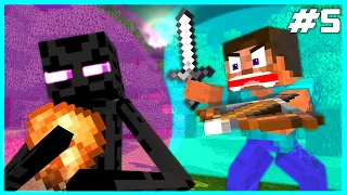 STEVE VS ENDERMAN 2! - Steve Life (SHORTS) Ep 5 - Zeus Studios Animation