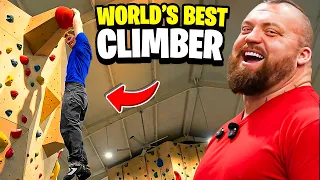 MAKING AN IMPOSSIBLE CLIMBING WALL FOR 'MAGNUS MITBO' | Nearly un-alive'd himself!!!