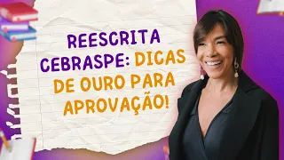👑 Reescrita CEBRASPE: Dicas de Ouro para Aprovação