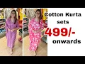 Download Lagu Cotton kurta sets 499/- onwards at best affordable budget friendly price readymade kurtis / kurtas