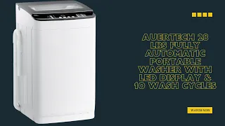 Stop Wasting Time Washing Auertech Portable Machine Review
