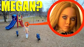 Download drone catches M3GAN Doll at haunted park (we found her!) MP3