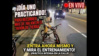 en vivo ¡DÍA (1)PRACTICANDOPARA RECORRERMAS DE 166 KM EN EL"AVIÓN DE TIERRA" 😱