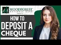 How To Deposit A Check On Woodforest National Bank