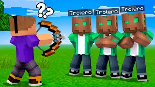 Adivina el ESCONDITE del TROLERO REAL en Minecraft!