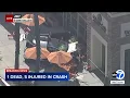 1 killed 5 hurt after Tesla crashes into SoCal Urbane Cafe restaurant