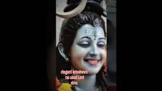 chaganti koteshwara rao about lord shiva