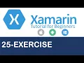 Xamarin Forms Image Exercise