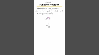 Function Notation Made Easy How to Evaluate Functions Step-by-Step Example 3