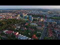 Rakovník v České republice. ze vzduchové drone