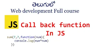Call back function in JavaScript JavaScript callback function JavaScript tutorials for beginners