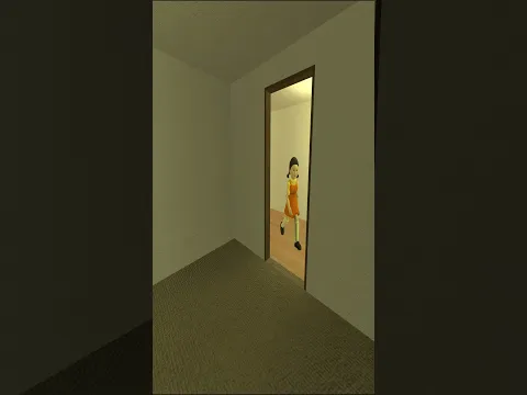 Squid Game Doll Vs Cockroach Super #shorts