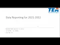 2021-22 ASEP Reporting Webinar