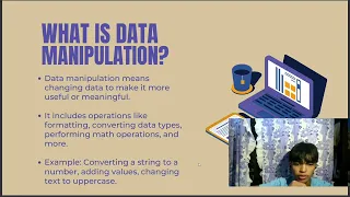 Processing User Input and Basic Data Manipulation