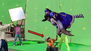 flying jatt movie behind the scenes flying jatt movie shooting tiger shroff jacqueline fernandez