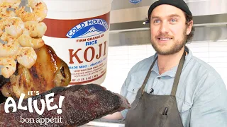 Brad Uses Moldy Rice Koji to Make Food Delicious It s Alive Bon Appetit