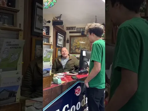 He left me speechless