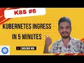 Kubernetes Ingress Hands-on K8s ingress in 5 minutes