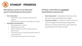 Java Game Development Update Spring Quarter 2025