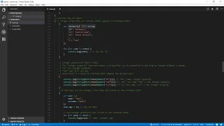 Modern Javascript Objects 1 overview