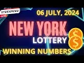 New York Midday Lottery Results For - 06 Jul 2024