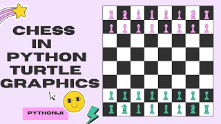How to create Chess board in Python PYTHON TURTLE GRAPHICS