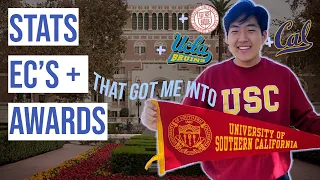 STAT S AND EC s that got me into USC UCLA Berkeley Cornell