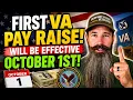 VA Update Effective Oct 1st Pay Raise to Benefit More Income Understanding VA Benefits VR E ADI