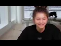 Zendaya - answers questions