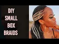 DIY Small Box Braid Tutorial