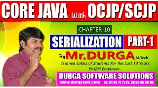 Core Java With - Serialization-Part 1