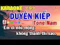 Download Lagu Duyên Kiếp Karaoke Tone Nam Nhạc Sống | Trọng Hiếu