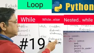 While Loop Repetitive Iterative Control Statement Python Tutorial for beginners