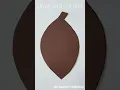 Back to school activities Autumn leaf Stained glass