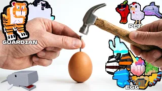 I recreated the sounds of Roblox Steal an Egg in real life