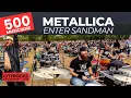 Download Lagu Enter Sandman (METALLICA) - 500 musicians (The biggest rock flashmob in Central Europe)  @CITYROCKS