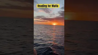 Heading for Malta. Goodbye Rocchella 👋 #liveaboard #sailboat