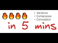 Variance CoVariance Correlation - Statistics