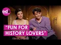 Emily Bader Edward Bluemel give the low down My Lady Jane