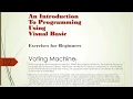 Introduction To Programming Using Visual Basic - Voting Machine